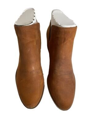 Lucky Brand Women's Bollo Ginger Arezzo Wax Low Rise Bootie Size 10M